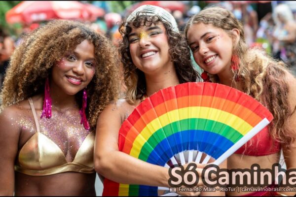 Foto Bloco Só Caminha no Carnaval de Rua 2026 do Rio de Janeiro