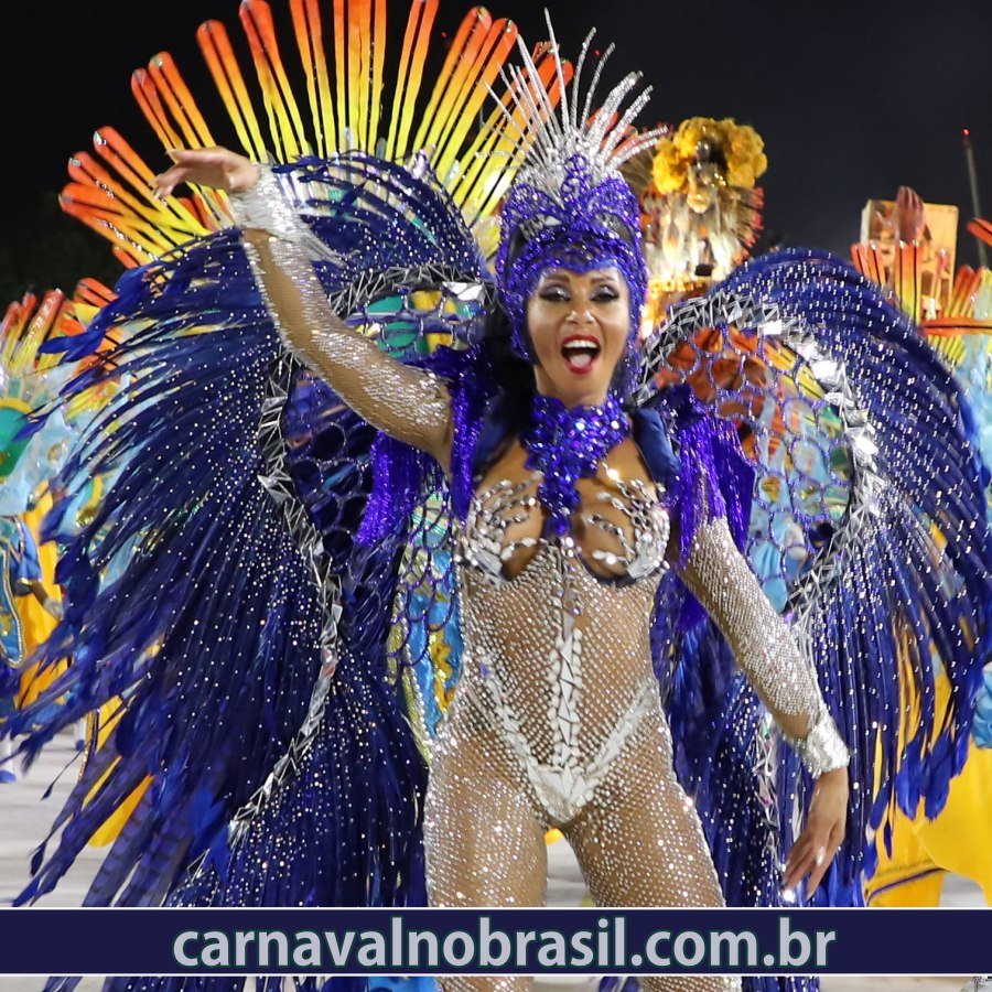 Musas dos desfiles da primeira noite da Série Ouro do Carnaval 2022 no Rio de Janeiro